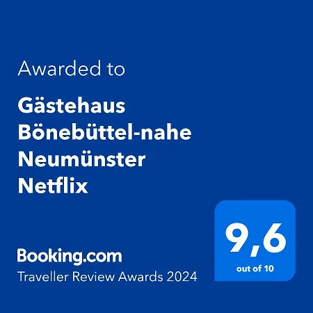Gaestehaus Boenebuettel-nahe Neumuenster Netflix Apartament *